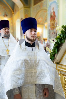 Божественная литургия в Покровском соборе г. Саратова