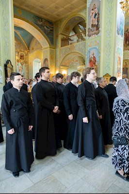 Божественная литургия в Покровском соборе г. Саратова