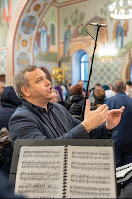 Архиереи Саратовской митрополии совершили Великое освящение храма великомученика Георгия Победоносца г. Покровска (Энгельса) и Божественную литургию в новоосвященном храме