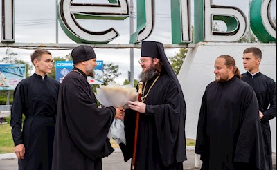 Епископ Фома прибыл в Покровск