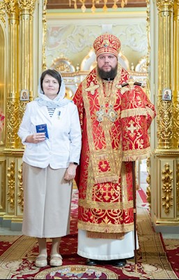 В день празднования Собора Саратовских святых совершено соборное архиерейское богослужение в Покровском соборе г. Саратова