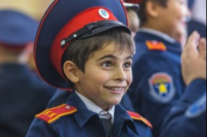 Гимназисты побывали в гостях у юных казаков