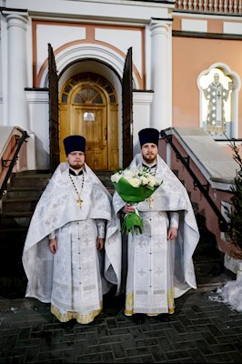 Ночная Божественная литургия в Свято-Троицком кафедральном соборе г. Саратова