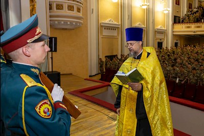 Руководитель епархиального отдела посетил институт Национальной гвардии Российской Федерации