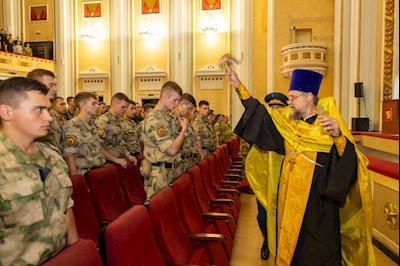 Руководитель епархиального отдела посетил институт Национальной гвардии Российской Федерации