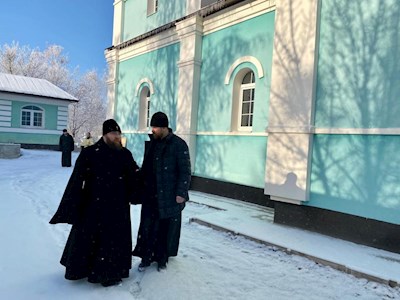 Митрополит Игнатий посетил Архиерейское подворье — храм святого благоверного князя Михаила Черниговского и боярина его Феодора на Увекском кладбище в г. Саратове