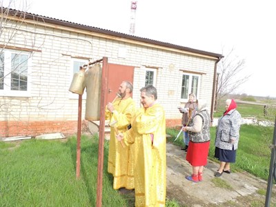 Волонтеры Епархиального миссионерского отдела совершили пасхальные богослужения мирянским чином