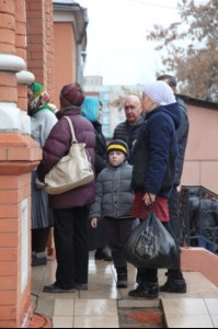 В крестном ходе в день празднования в честь Казанской иконы Божией Матери приняло участие около восьми тысяч человек
