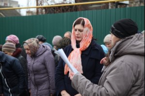 Совершен чин освящения колоколов храма, построенного в поселке Северный Ленинского района г. Саратова