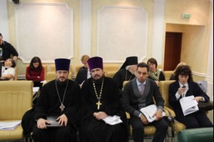 Митрополит Лонгин выступил с докладом на круглом столе «Роль духовно-нравственных ценностей в формировании личности в системе образования» в рамках VI Парламентских встреч