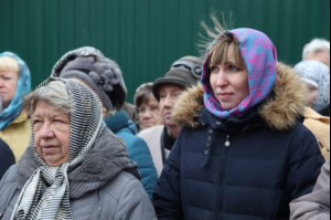 Совершен чин освящения колоколов храма, построенного в поселке Северный Ленинского района г. Саратова