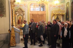 Всенощное бдение в Покровском храме г. Саратова