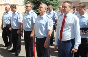 Состоялся молебен по случаю трехсотлетия российской полиции