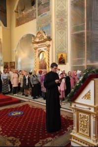 Всенощное бдение в Покровском храме г. Саратова