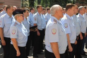 Состоялся молебен по случаю трехсотлетия российской полиции
