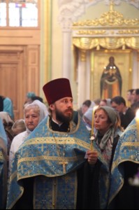 Всенощное бдение в Покровском храме г. Саратова