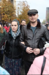 В крестном ходе в день празднования в честь Казанской иконы Божией Матери приняло участие около восьми тысяч человек
