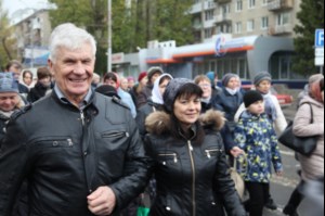 В крестном ходе в день празднования в честь Казанской иконы Божией Матери приняло участие около восьми тысяч человек