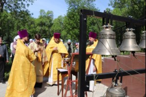 Освящены колокола больничного храма во имя святителя Луки (Войно-Ясенецкого)