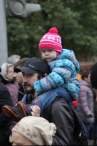 В крестном ходе в день празднования в честь Казанской иконы Божией Матери приняло участие около восьми тысяч человек
