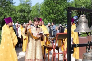 Освящены колокола больничного храма во имя святителя Луки (Войно-Ясенецкого)