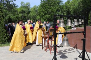 Освящены колокола больничного храма во имя святителя Луки (Войно-Ясенецкого)