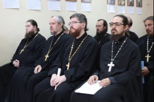 Состоялось собрание клириков Центрального благочиния