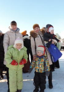 В селе Пристанное совершен традиционный крестный ход и освящение воды на реке Волга