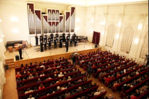Концерт Архиерейского мужского хора в консерватории