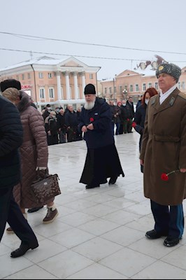 Священнослужители приняли участие в мероприятиях ко Дню памяти воинов-интернационалистов