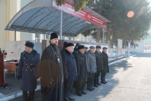 Священник принял участие в торжественном мероприятии по случаю Дня войск национальной гвардии Российской Федерации