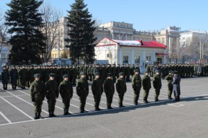 Священник принял участие в торжественном мероприятии по случаю Дня войск национальной гвардии Российской Федерации