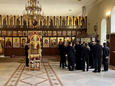 Состоялась паломническая поездка студентов семинарии по храмам епархии