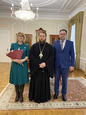 Митрополит Игнатий принимает поздравления с Днем рождения