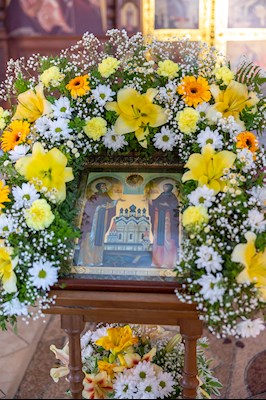Спасский храм отметил малый престольный праздник