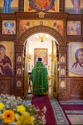Спасский храм отметил малый престольный праздник