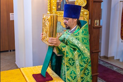 Спасский храм отметил малый престольный праздник