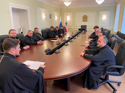 Состоялось заседание коллегии епархиальных отделов, курирующих взаимоотношения с силовыми структурами