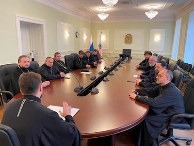 Состоялось заседание коллегии епархиальных отделов, курирующих взаимоотношения с силовыми структурами