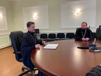 Состоялось заседание коллегии епархиальных отделов, курирующих взаимоотношения с силовыми структурами