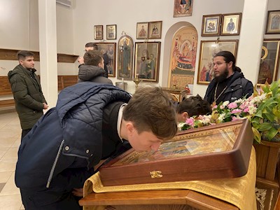 Состоялась паломническая поездка студентов семинарии по храмам епархии