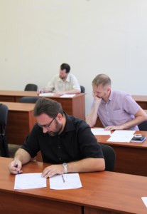В СПДС проходят вступительные испытания