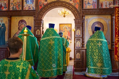 Спасский храм отметил малый престольный праздник