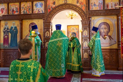 Спасский храм отметил малый престольный праздник