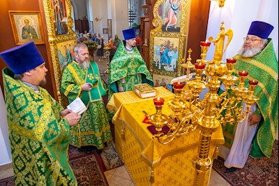 Спасский храм отметил малый престольный праздник