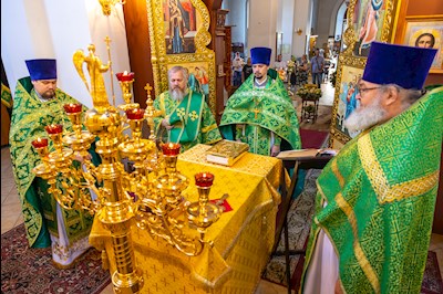 Спасский храм отметил малый престольный праздник