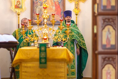 Спасский храм отметил малый престольный праздник