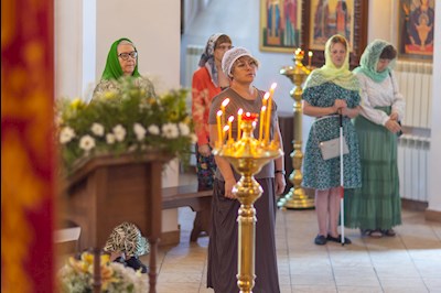 Спасский храм отметил малый престольный праздник