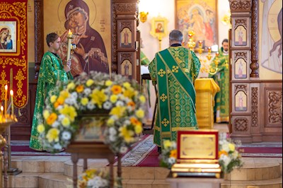 Спасский храм отметил малый престольный праздник