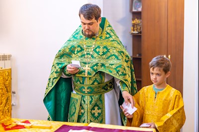 Спасский храм отметил малый престольный праздник